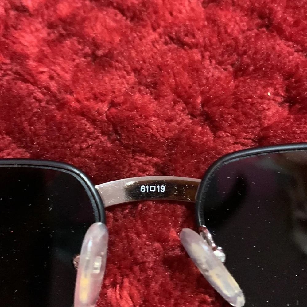 Notorio Occhiali -N142 men’s polarized sunglasses silver / black rim & temples - Picture 6 of 9